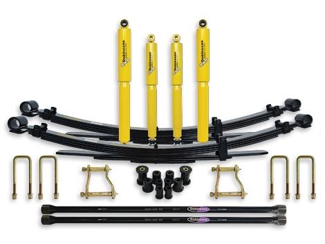 Image of an awewsome Dobinsons suspension lift kit for this vehicle.